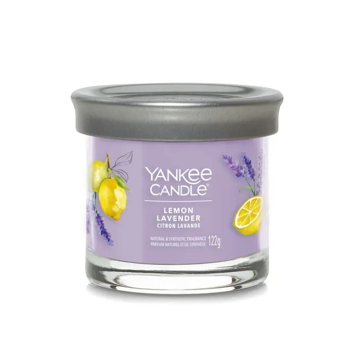 YANKEE CANDLE Lemon Lavender – tumbler z 1 knotem