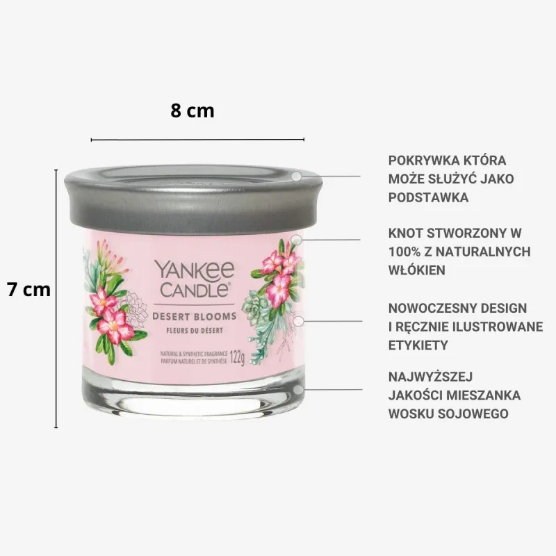 YANKEE CANDLE Desert Blooms – tumbler z 1 knotem — zdjęcie 3