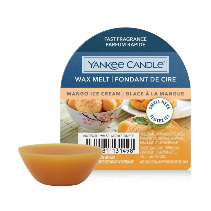 YANKEE CANDLE Mango Ice Cream – wosk