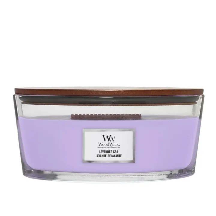 WOODWICK Lavender Spa – świeca elipsa