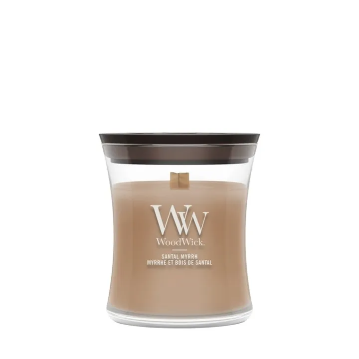 WOODWICK Santal Myrrh – świeca mała