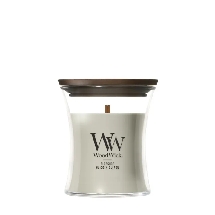 WOODWICK Fireside – świeca mała