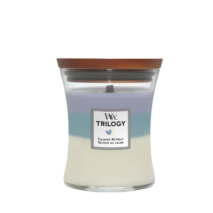 WOODWICK Calming Retreat – świeca średnia