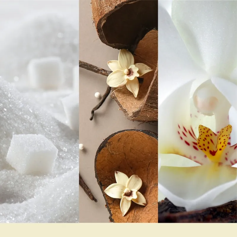 YANKEE CANDLE Vanilla Flurries – świeca średnia — zdjęcie 2